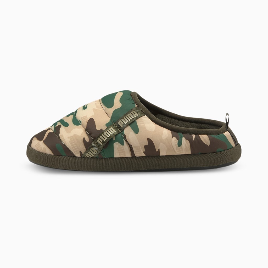 Dámské Pantofle Puma Scuff Camo Růžové | 543XZKIOY