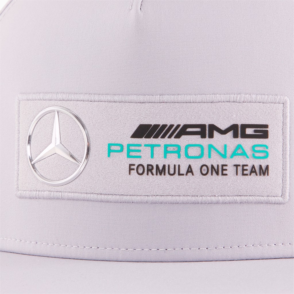 Pánské Klobouky Puma Mercedes F1 Byty Brim Stříbrné | 437605-ZMV