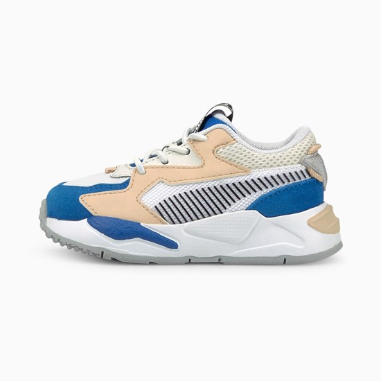 Chlapecké Tenisky Puma RS-Z College Toddler Královská Modrá Bílé | 385FRHSEA