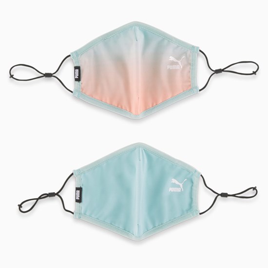 Dámské Mask Puma PUMA Face (Set of 2) Peach Parfait / Gloaming | 902JLZNEH