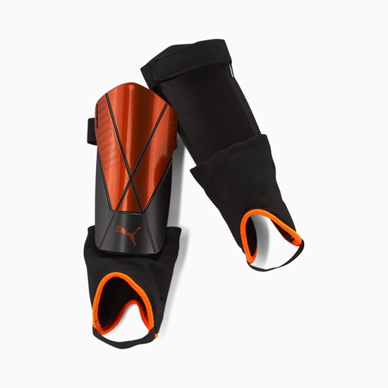 Dámské Shinguards Puma ftblNXT SPIRIT Ankle Shinguards Červené Černé | 684RMHLWC