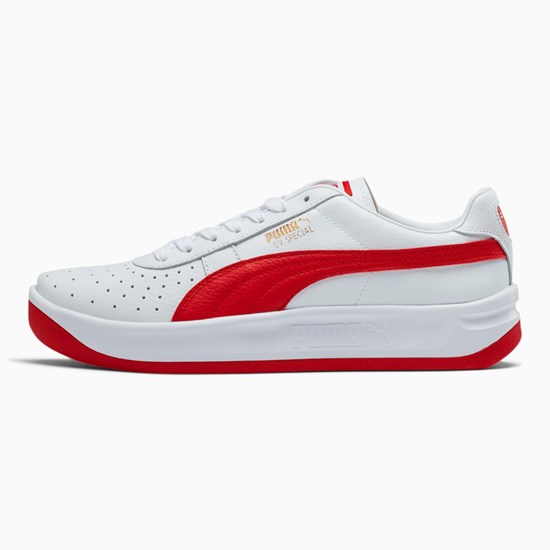 Dámské Tenisky Puma GV Special+ Bílé Červené | LOIYT6307