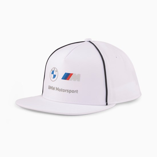 Pánské Klobouky Puma BMW M Motorsport Byty Brim Bílé | 824573-IKS