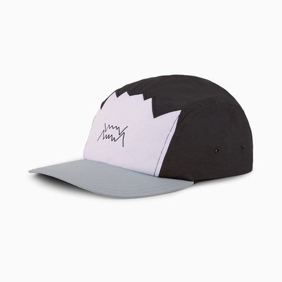 Pánské Klobouky Puma Basketball Five-Panel Černé | 657843-PIF