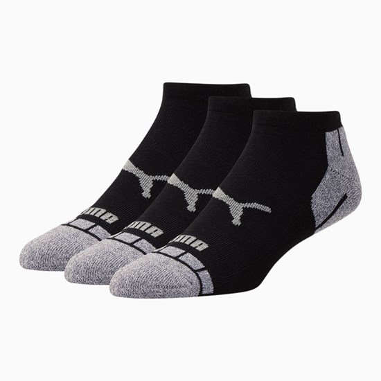 Pánské Ponožky Puma Low Cut [3 Pack] Černé Šedé | BKCVP1304