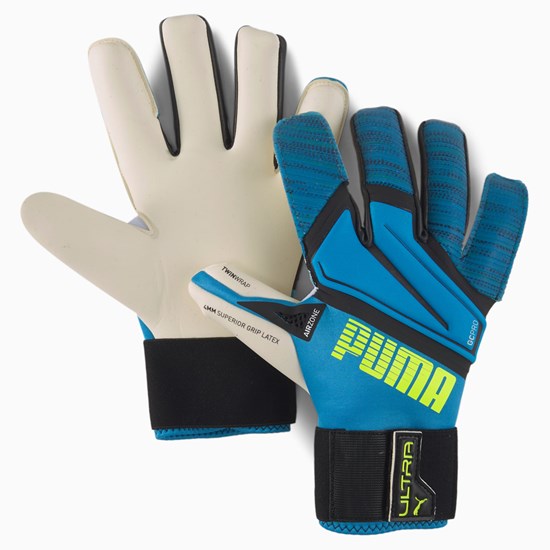 Pánské Rukavice Puma PUMA ULTRA Grip 1 Hybrid Pro Goalkeeper Blankyt Žluté | 981457-VLX