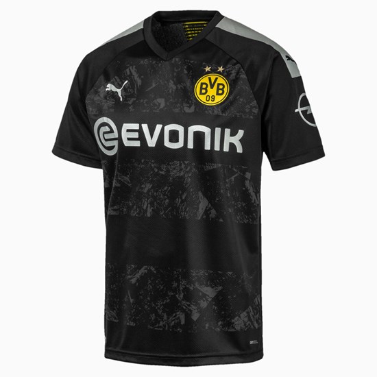 Pánské Tričko Puma BVB Away Replica Černé | 683LOZVRI