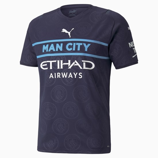 Pánské Tričko Puma Man City Third Replica Bílé | 972BPOYVK