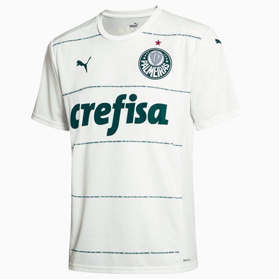 Pánské Tričko Puma Palmeiras Away Replica Football Bílé | 508TSHWUY